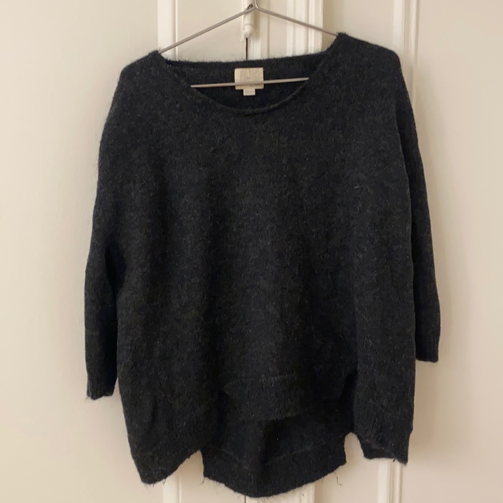 Band of Outsiders wool grey sweater